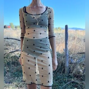 Mesh vintage betsey Johnson dress. Petite
